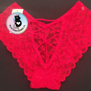 Calzón modelo cruzado posterior