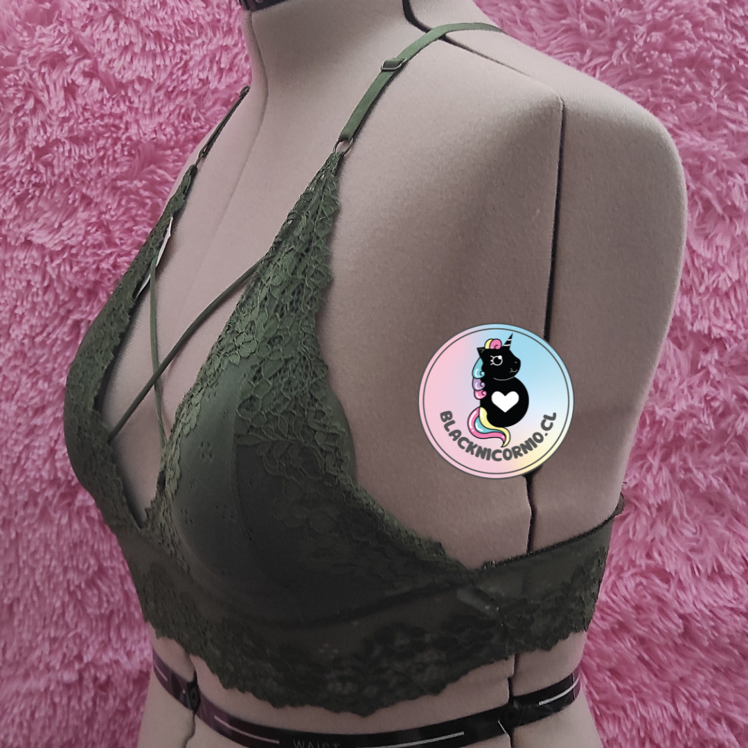 Sostén Tiras cruzadas adelante - Imagen 7