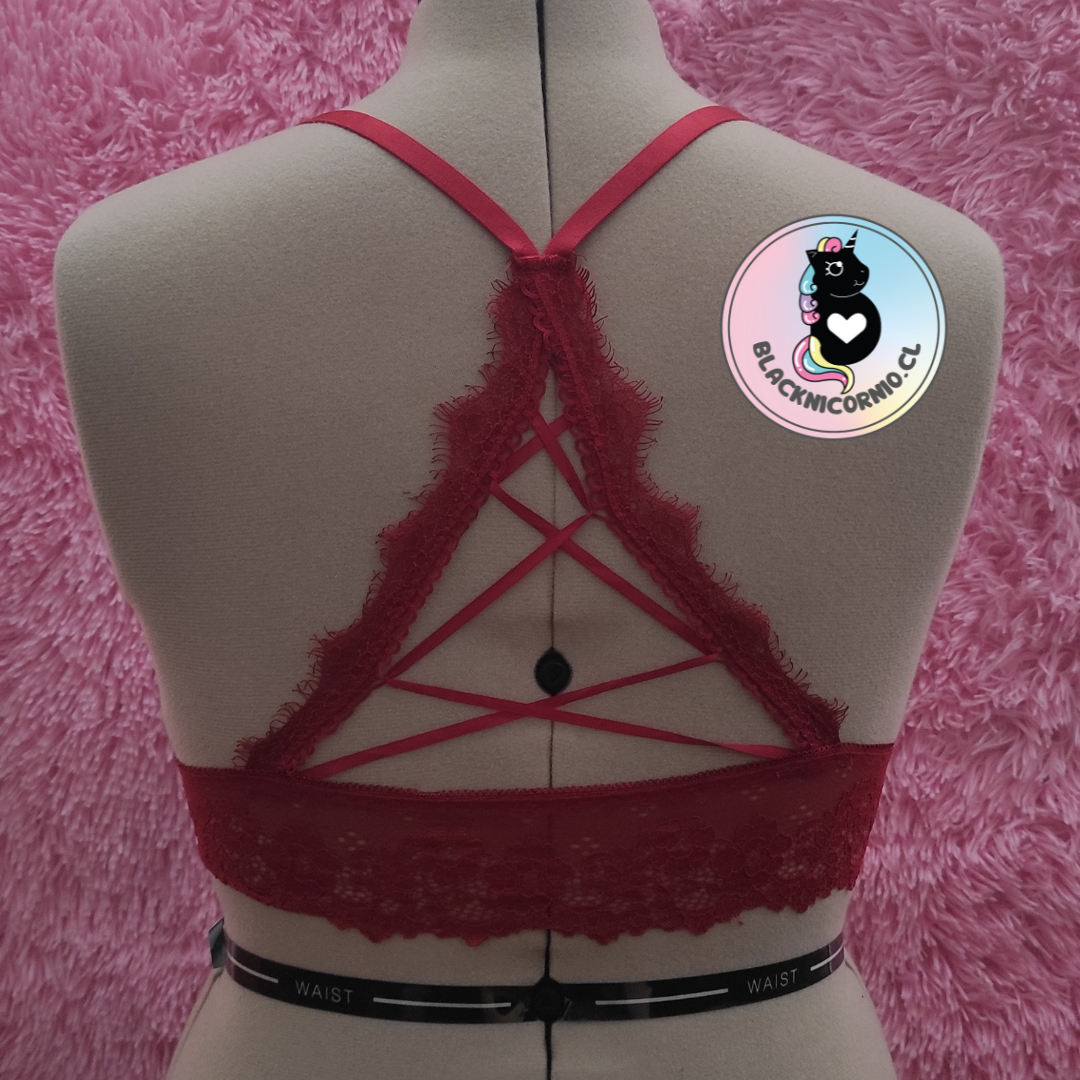 Sostén Tiras cruzadas adelante - Imagen 4