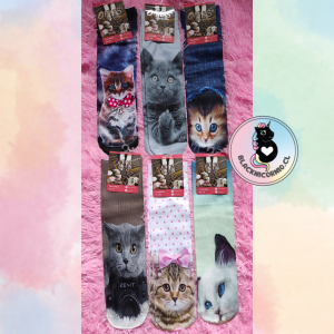 Pack 2 Calcetas de Gatitos