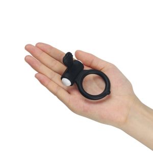 Anillo vibrador con estimulador clitorial