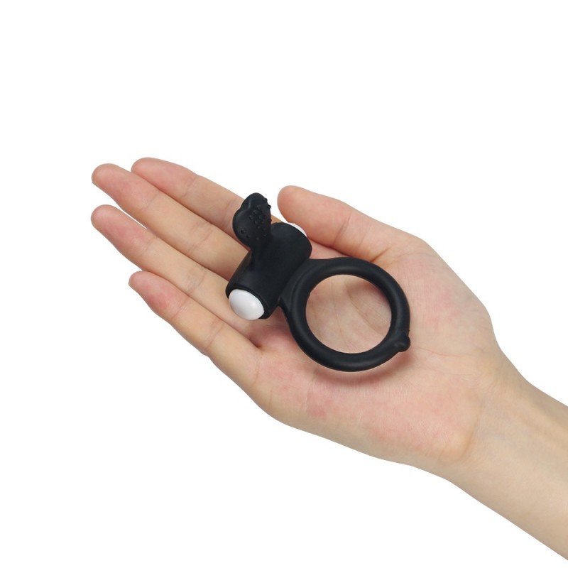 Anillo vibrador con estimulador clitorial